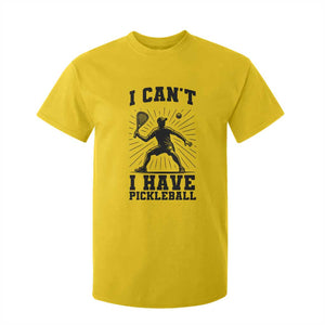 I Can Not I Have Pickleball T Shirt For Kid Pickleball Game Gift TS12 Daisy Print Your Wear