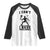 I Can Not I Have Pickleball Raglan Shirt Pickleball Game Gift TS12 White Black Print Your Wear