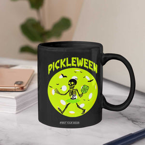 Funny Halloween Pickleball Lovers Coffee Mug Pickleween TS12 Print Your Wear