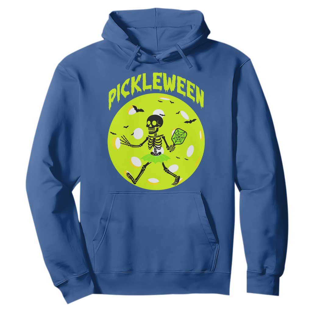 Funny Halloween Pickleball Lovers Hoodie Pickleween TS12 Royal Blue Print Your Wear