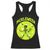 Funny Halloween Pickleball Lovers Racerback Tank Top Pickleween TS12 Black Print Your Wear