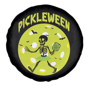 Funny Halloween Pickleball Lovers Spare Tire Cover Pickleween TS12 Print Your Wear