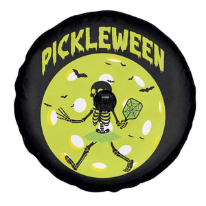 Funny Halloween Pickleball Lovers Spare Tire Cover Pickleween TS12 Print Your Wear