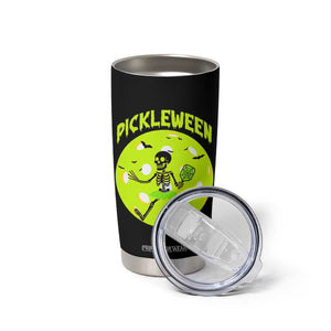 Funny Halloween Pickleball Lovers Tumbler Cup Pickleween TS12 Print Your Wear