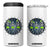 Funny Dancing Skeletons 4 in 1 Can Cooler Tumbler Pickleball Halloween Gift TS12 One Size: 16 oz White Print Your Wear