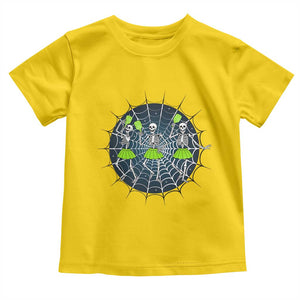 Funny Dancing Skeletons Toddler T Shirt Pickleball Halloween Gift TS12 Daisy Print Your Wear
