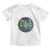 Funny Dancing Skeletons Toddler T Shirt Pickleball Halloween Gift TS12 White Print Your Wear