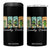 Funny Halloween Pickleball 4 in 1 Can Cooler Tumbler Spooky Dinks Gift For Players TS12 One Size: 16 oz Black Print Your Wear