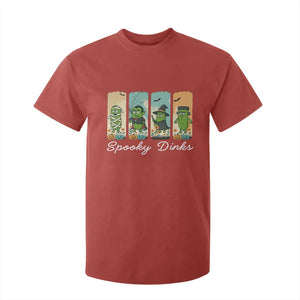Funny Halloween Pickleball T Shirt For Kid Spooky Dinks Gift For Players TS12 Red Print Your Wear