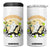 Funny Halloween Pickleball 4 in 1 Can Cooler Tumbler Pickleboo Ghost Costume TS12 One Size: 16 oz White Print Your Wear