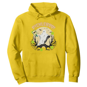 Funny Halloween Pickleball Hoodie Pickleboo Ghost Costume TS12 Daisy Print Your Wear