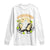 Funny Halloween Pickleball Long Sleeve Shirt Pickleboo Ghost Costume TS12 White Print Your Wear