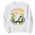 Funny Halloween Pickleball Sweatshirt Pickleboo Ghost Costume TS12 White Print Your Wear