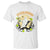 Funny Halloween Pickleball T Shirt Pickleboo Ghost Costume TS12 White Print Your Wear