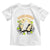 Funny Halloween Pickleball Toddler T Shirt Pickleboo Ghost Costume TS12 White Print Your Wear