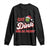 Funny Pickleball Christmas Long Sleeve Shirt Eat Dink And Be Merry TS12 Black Print Your Wear