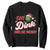 Funny Pickleball Christmas Sweatshirt Eat Dink And Be Merry TS12 Black Print Your Wear