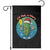 Funny Pickleball Christmas Garden Flag Eat Dink And Be Merry Gift For Players TS12 Black Print Your Wear