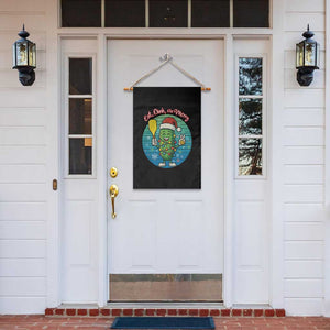 Funny Pickleball Christmas Garden Flag Eat Dink And Be Merry Gift For Players TS12 Print Your Wear