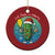 Funny Pickleball Xmas Christmas Ornament Eat Dink And Be Merry Gift For Players TS12 Print Your Wear
