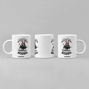 Funny Black Santa Cowboy Bull Rider Christmas Coffee Mug I Do Not Deliver Gifts I Rodeo TS12 Print Your Wear