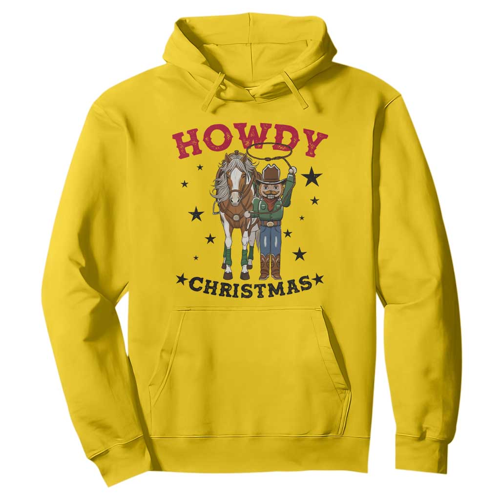 Funny Nutcracker Cowboy Howdy Christmas Hoodie Western Holiday Gift TS12 Daisy Print Your Wear