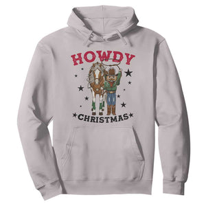 Funny Nutcracker Cowboy Howdy Christmas Hoodie Western Holiday Gift TS12 Ice Gray Print Your Wear