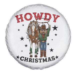 Funny Nutcracker Cowboy Howdy Christmas Spare Tire Cover Western Holiday Gift TS12 Print Your Wear