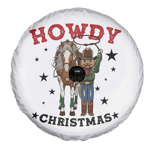 Funny Nutcracker Cowboy Howdy Christmas Spare Tire Cover Western Holiday Gift TS12 Print Your Wear