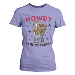 Funny Nutcracker Cowboy Howdy Christmas T Shirt For Women Western Holiday Gift TS12 Violet Print Your Wear