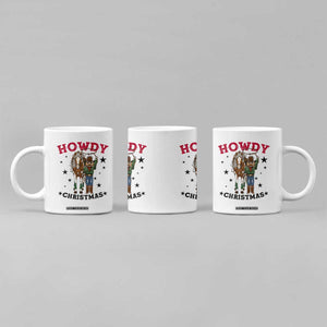 Funny Nutcracker Cowboy Howdy Christmas Coffee Mug Western Holiday Gift TS12 Print Your Wear