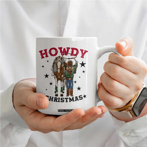 Funny Nutcracker Cowboy Howdy Christmas Coffee Mug Western Holiday Gift TS12 Print Your Wear