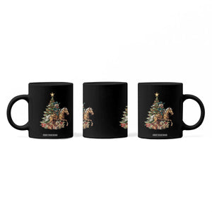 Funny Nutcracker Riding Horse Coffee Mug Western Life Christmas Gift TS12 Print Your Wear
