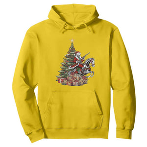 Outlaw Cowboy On Skeleton Horse Hoodie Dark Western Christmas TS12 Daisy Print Your Wear