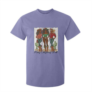 Merry Christmas Y'all T Shirt For Kid Funny Western Holiday Gift For Cowgirl TS12 Violet Print Your Wear