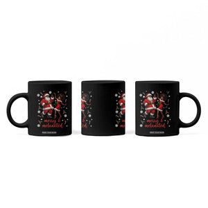 African American Christmas Coffee Mug Funny Dancing Black Santa And Mrs Claus Merry And Melanated TS12 Print Your Wear