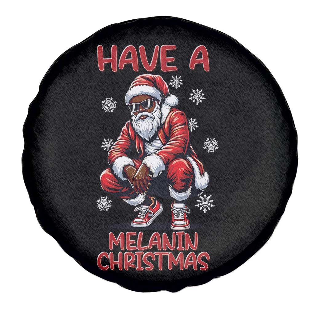 Have A Melanin Christmas Spare Tire Cover Black Pride Xmas Gift TS12 Print Your Wear