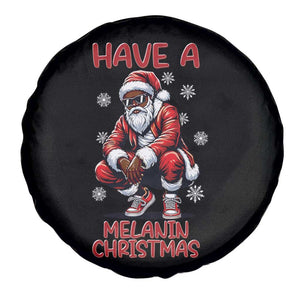 Have A Melanin Christmas Spare Tire Cover Black Pride Xmas Gift TS12 Print Your Wear