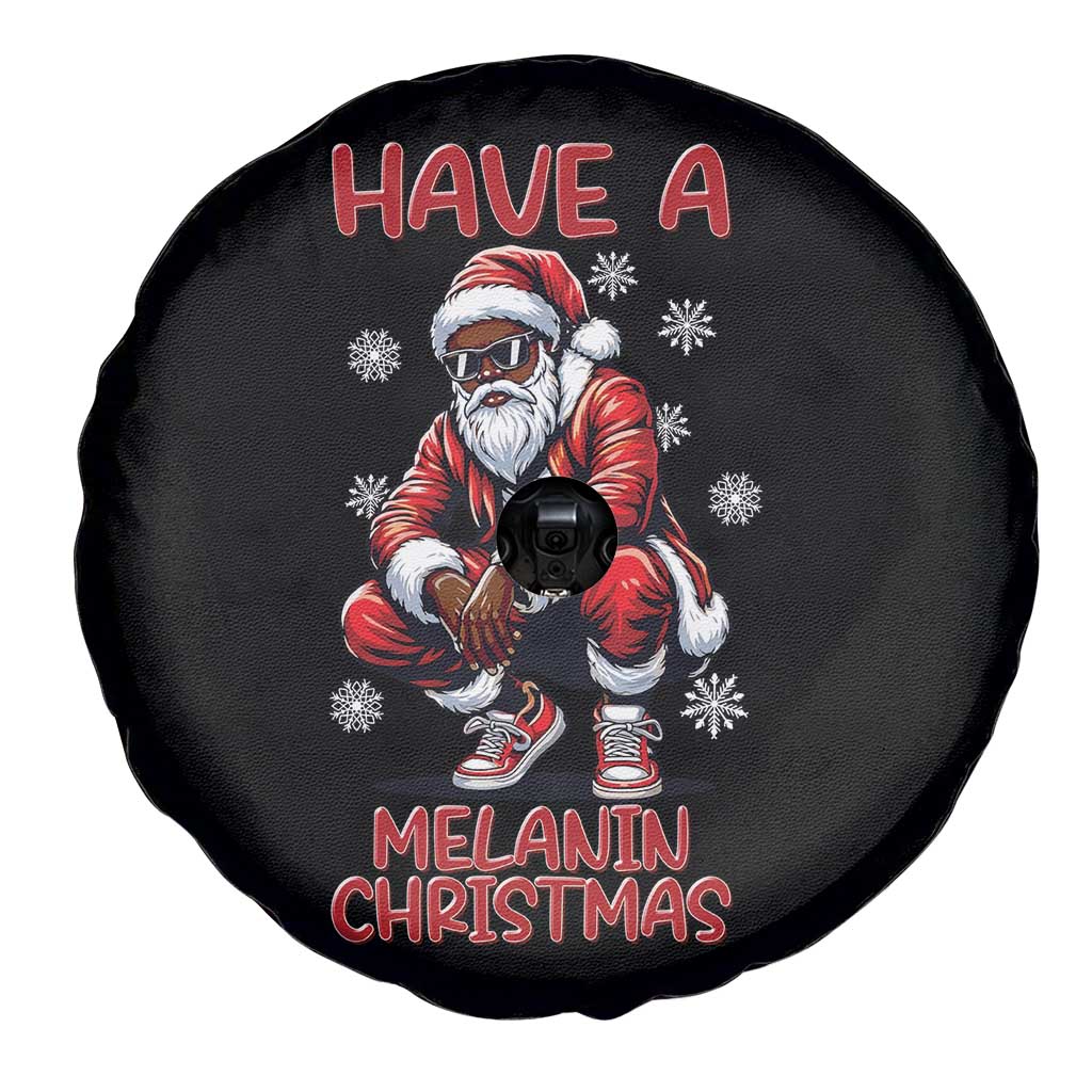 Have A Melanin Christmas Spare Tire Cover Black Pride Xmas Gift TS12 Print Your Wear