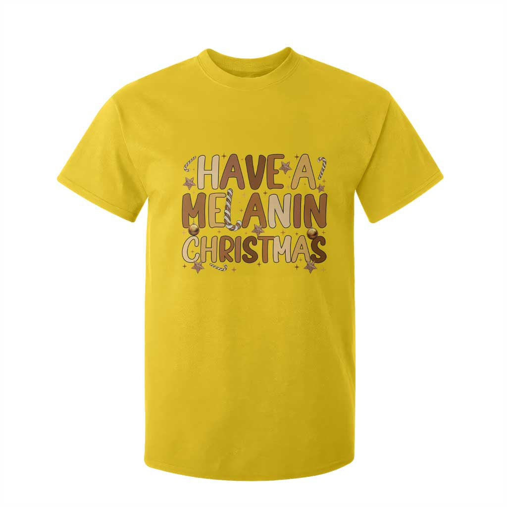 Funny Black Pride Have A Melanin Christmas T Shirt For Kid Culture Gift TS12 Daisy Print Your Wear