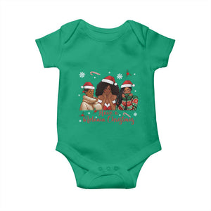 Have A Melanin Christmas Baby Onesie Black Girl Xmas Gift TS12 Irish Green Print Your Wear
