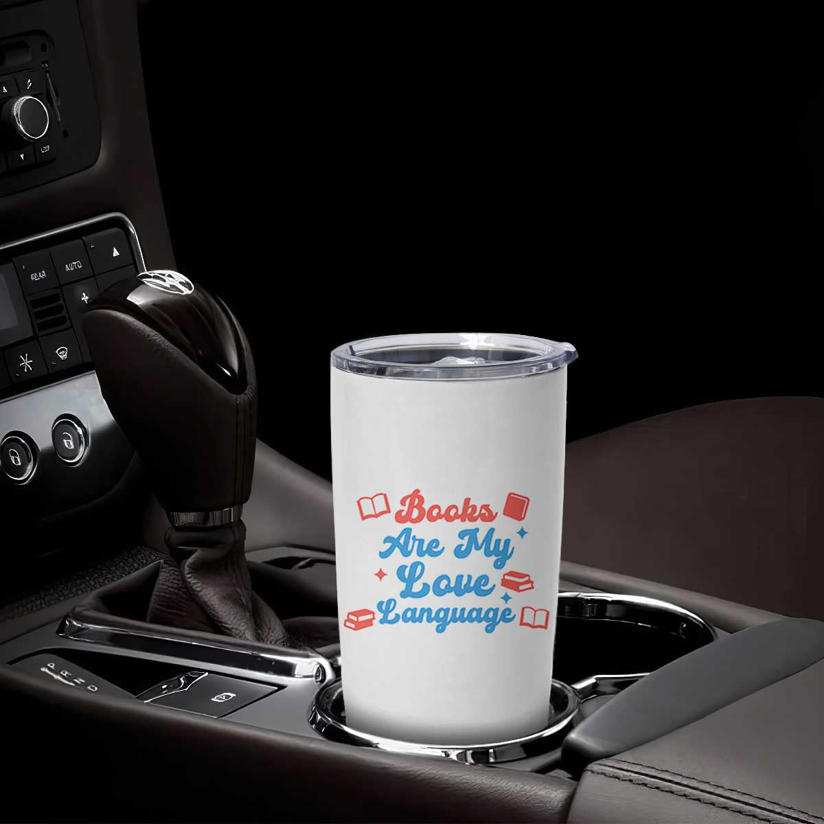 Books Are My Love Language Tumbler Cup Bookish Patriot Gift TS12 Print Your Wear
