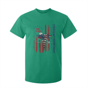 Patriotic ED Nurse Gift T Shirt For Kid 250 Years Of Emergency Department TS12 Irish Green Print Your Wear