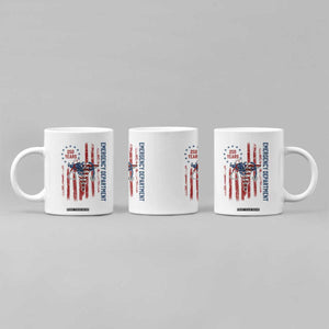Patriotic ED Nurse Gift Coffee Mug 250 Years Of Emergency Department TS12 Print Your Wear