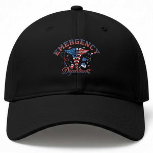 Patriotic Emergency Department Baseball Cap USA 250th Anniversary Medical Gift TS12 Print Your Wear