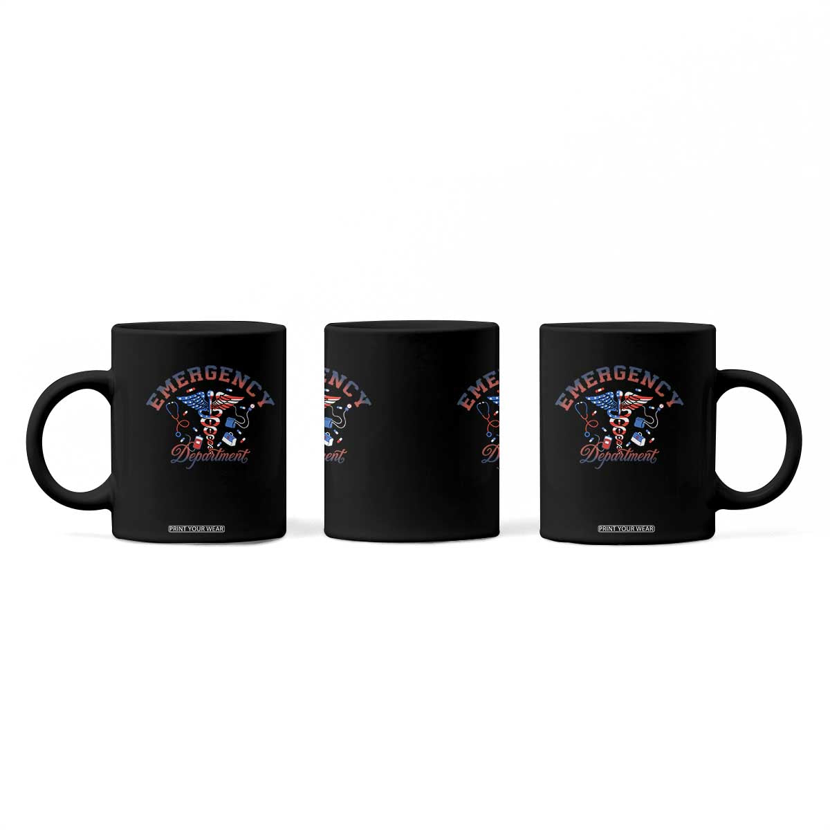 Patriotic Emergency Department Coffee Mug USA 250th Anniversary Medical Gift TS12 Print Your Wear