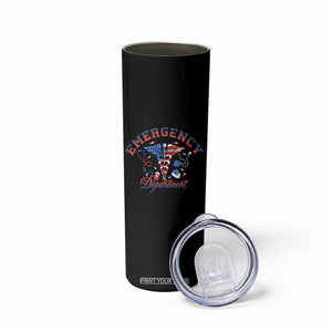 Patriotic Emergency Department Skinny Tumbler USA 250th Anniversary Medical Gift TS12 Print Your Wear