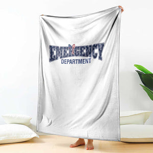 Patriotic ER Nurse Gift Throw Blanket America 250th Anniversary TS12 Print Your Wear