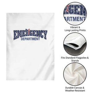 Patriotic ER Nurse Gift Garden Flag America 250th Anniversary TS12 Print Your Wear