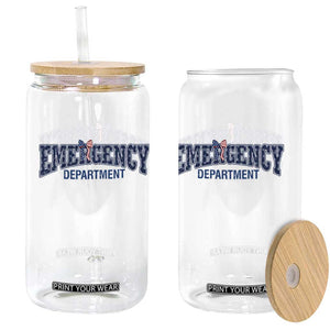 Patriotic ER Nurse Gift Glass Can America 250th Anniversary TS12 Print Your Wear